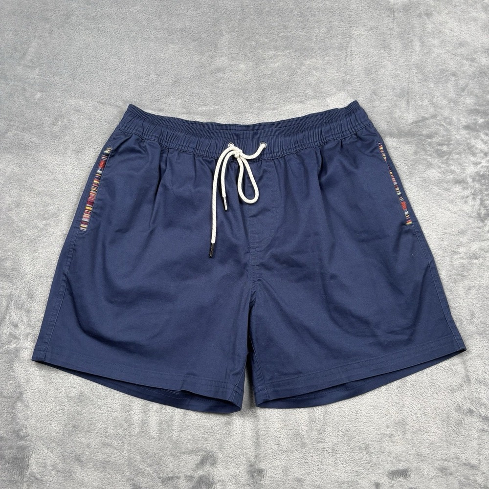 Wowie Men's Size Medium Blue Polyester 5" Inseam Nomad Hybrid Shorts